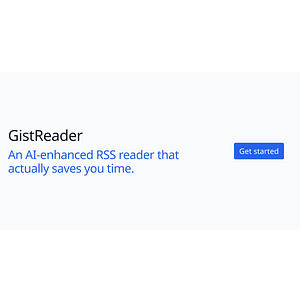 Favicon of GistReader