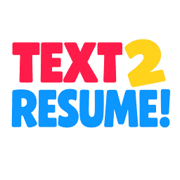 Favicon of Text2Resume