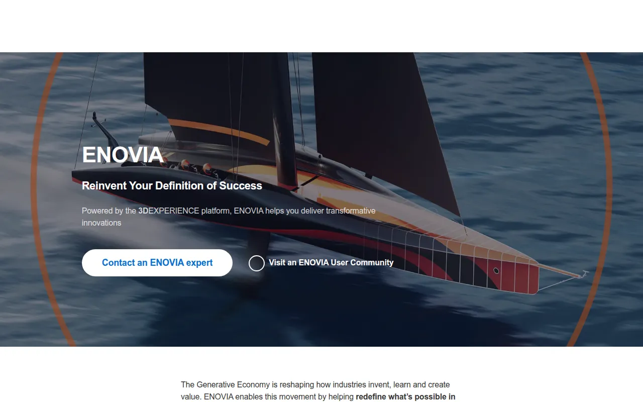 enovia smarteam software interface screenshot