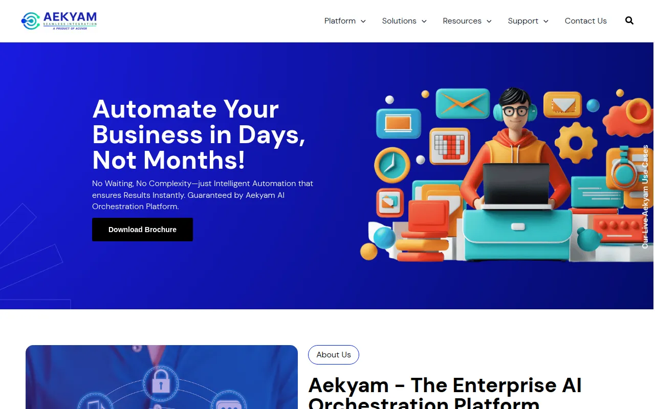 aekyam software interface screenshot