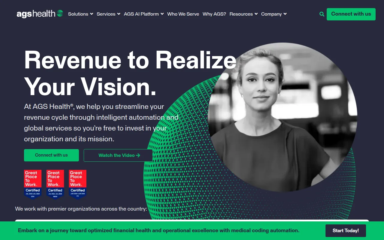 ags ai platform software interface screenshot