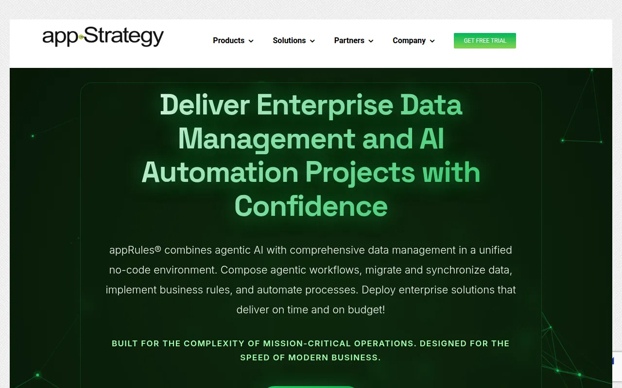 appstrategy software interface screenshot