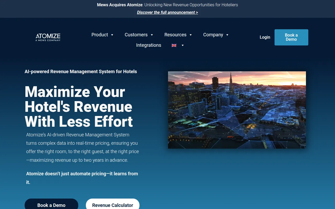 atomize software interface screenshot