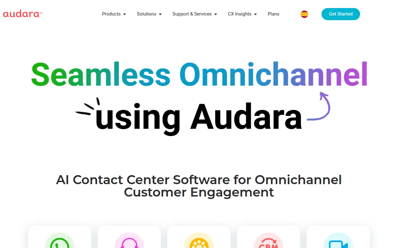 audara software interface screenshot