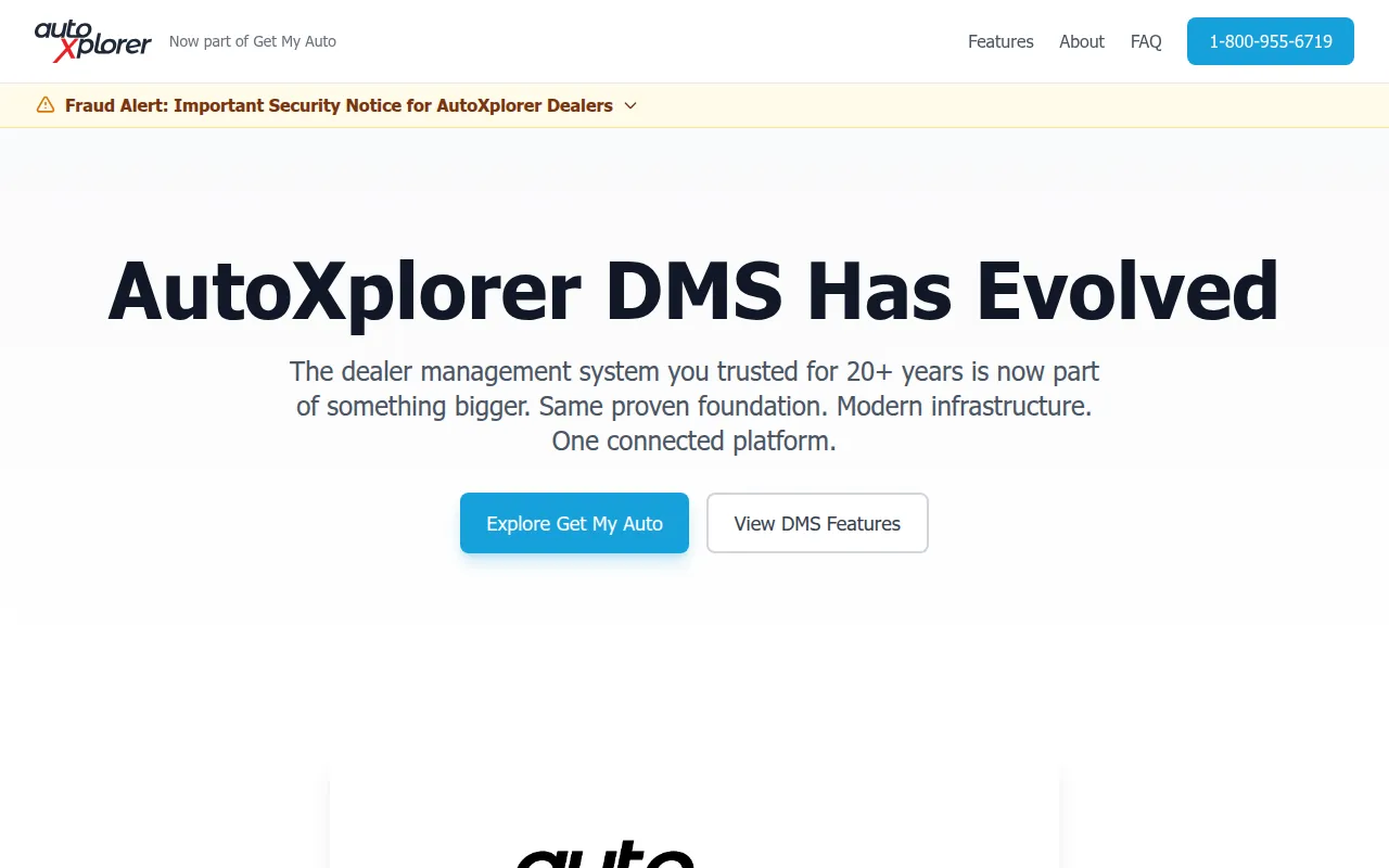 autoxplorer software interface screenshot