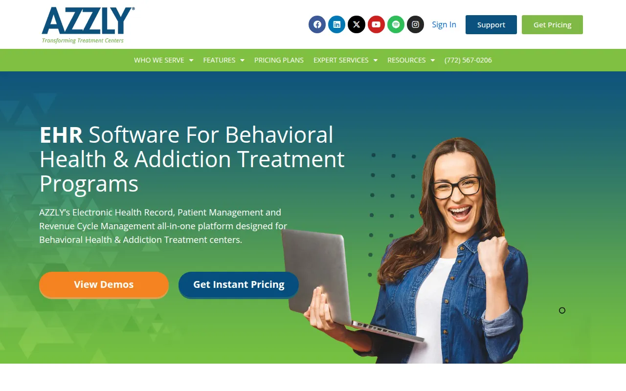 azzly software interface screenshot