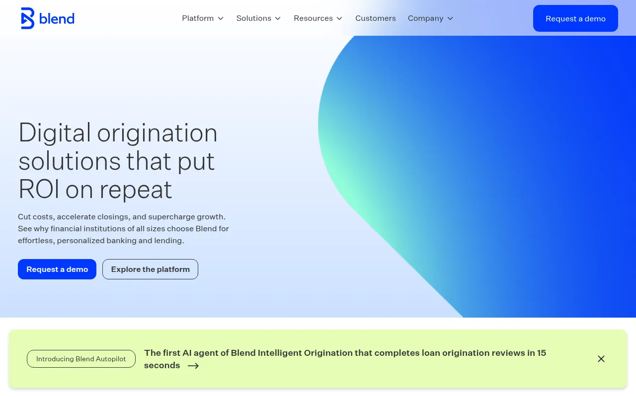 blend blend software interface screenshot