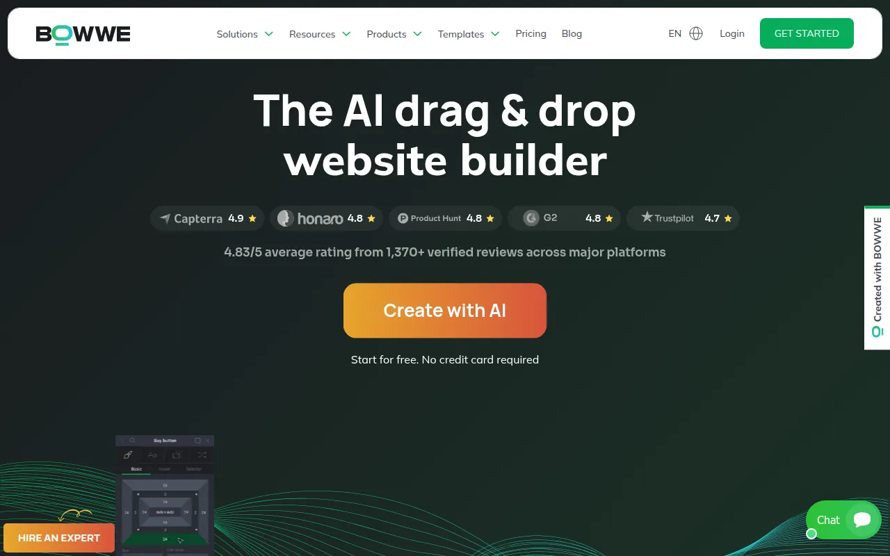 bowwe software interface screenshot