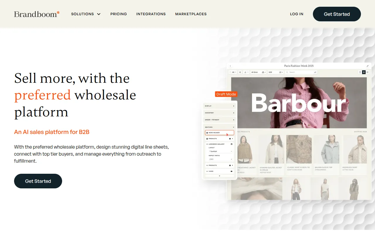 brandboom software interface screenshot