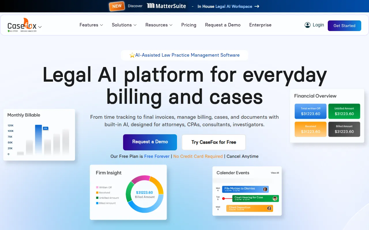 casefox software interface screenshot