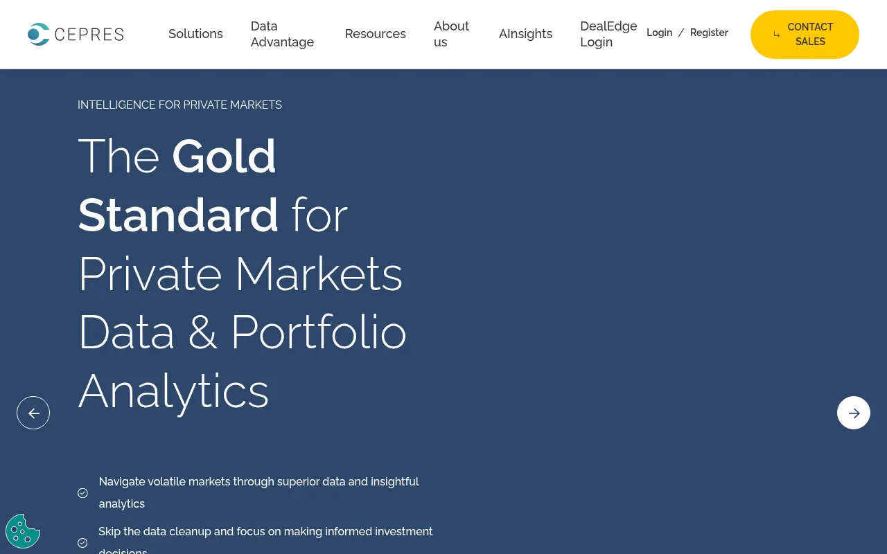 cepres software interface screenshot