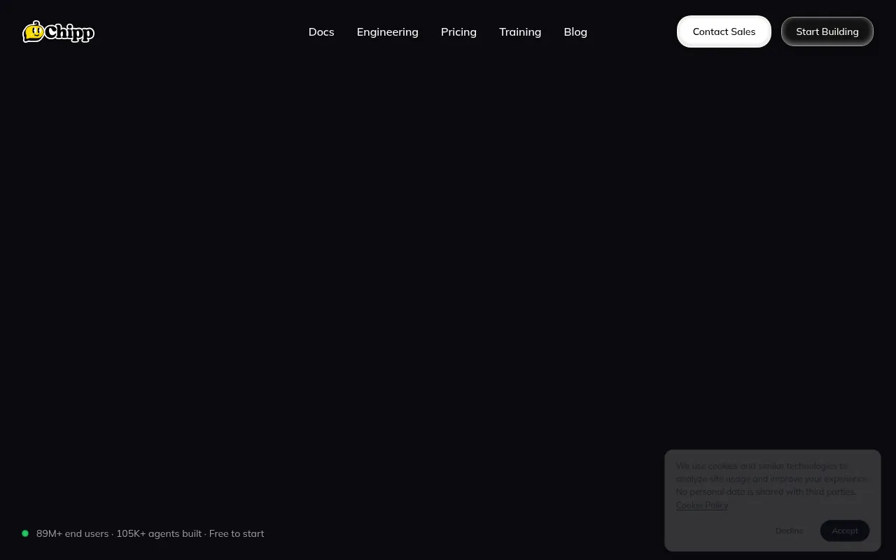 Chipp tools software interface screenshot