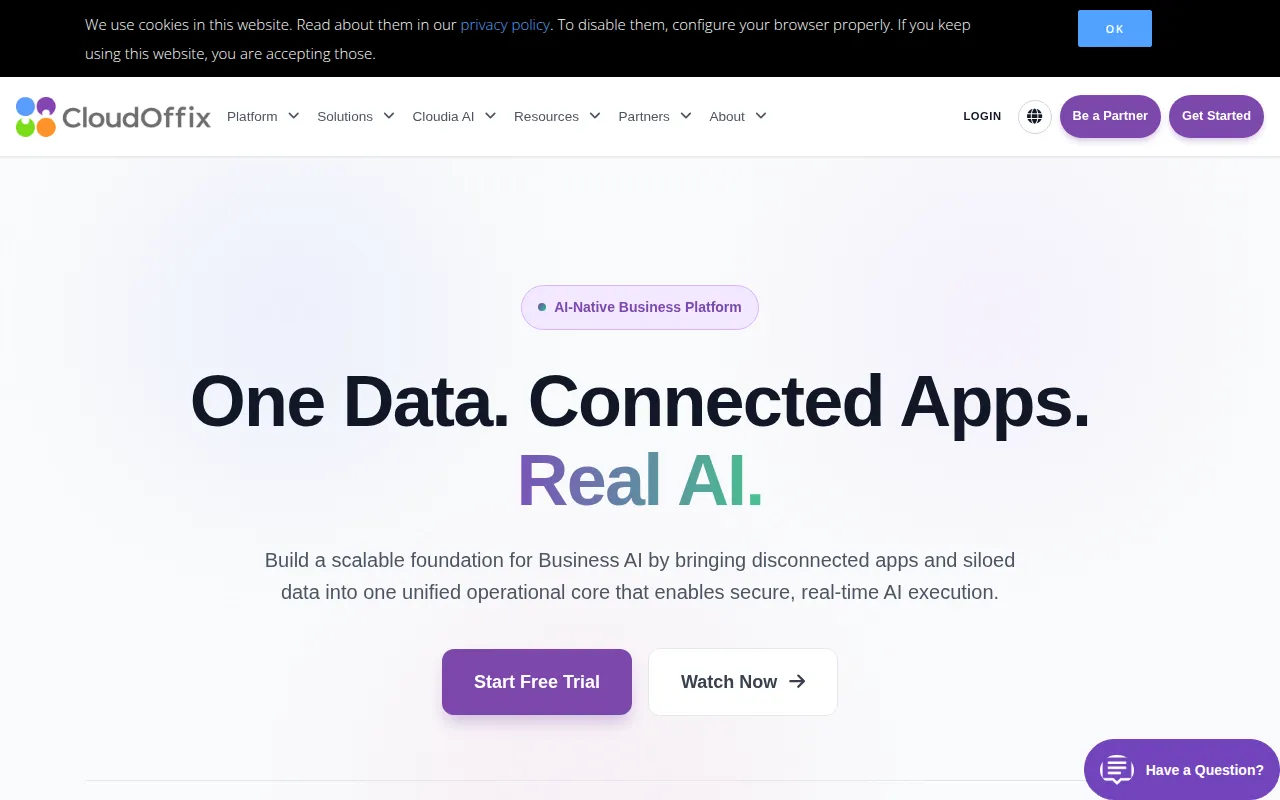 cloudoffix software interface screenshot
