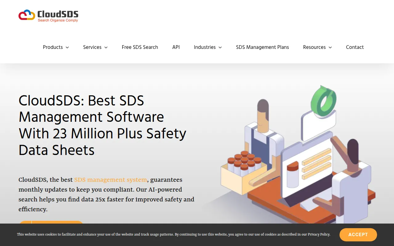 cloudsds software interface screenshot