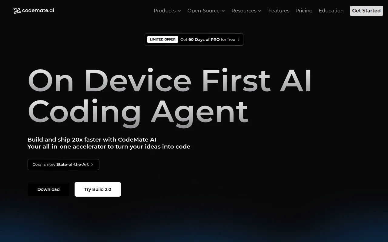 CodeMate AI software interface screenshot
