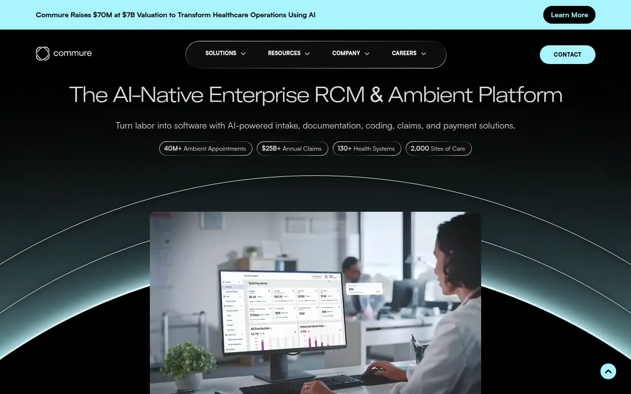 commure software interface screenshot