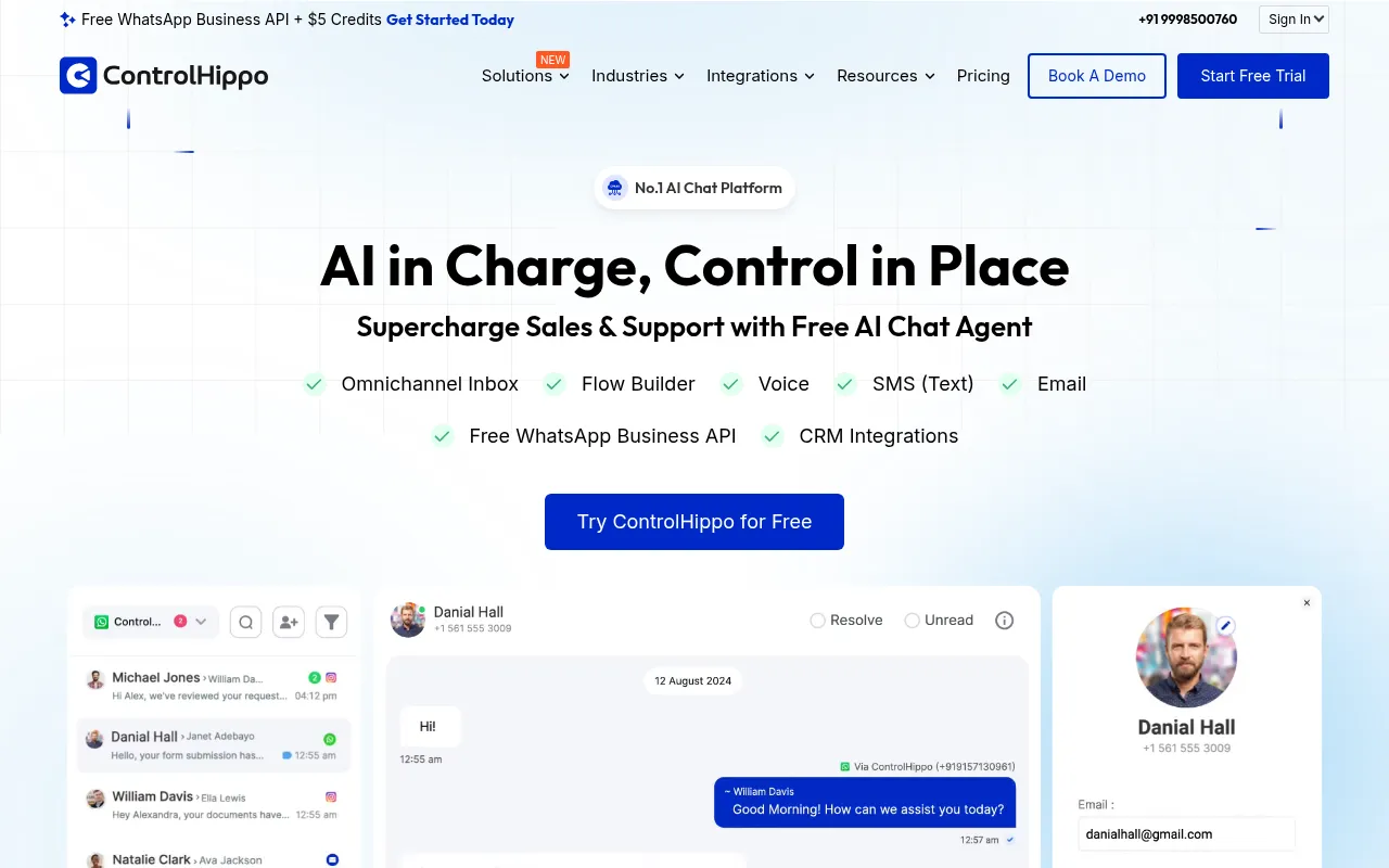 controlhippo software interface screenshot