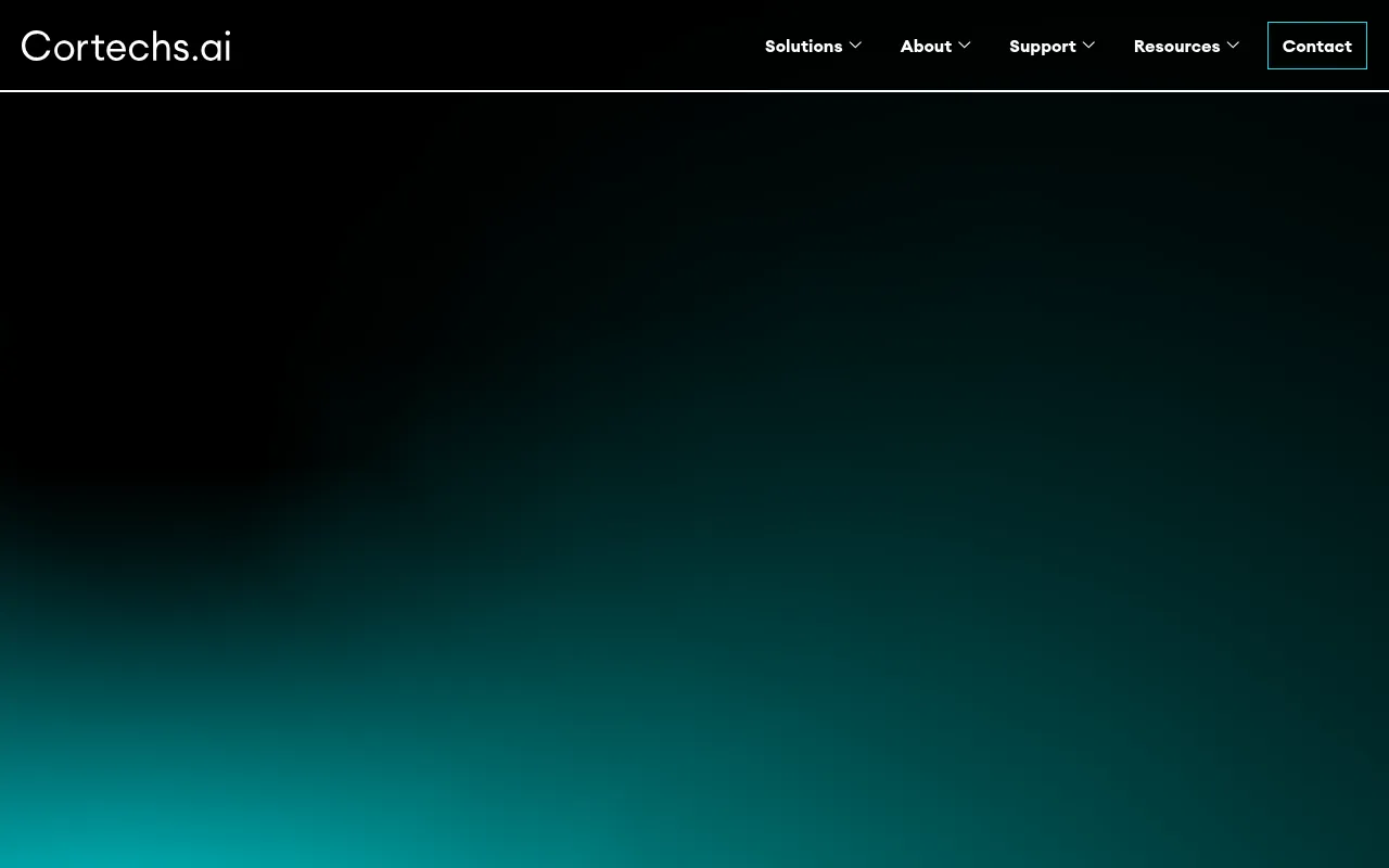 cortechs software interface screenshot
