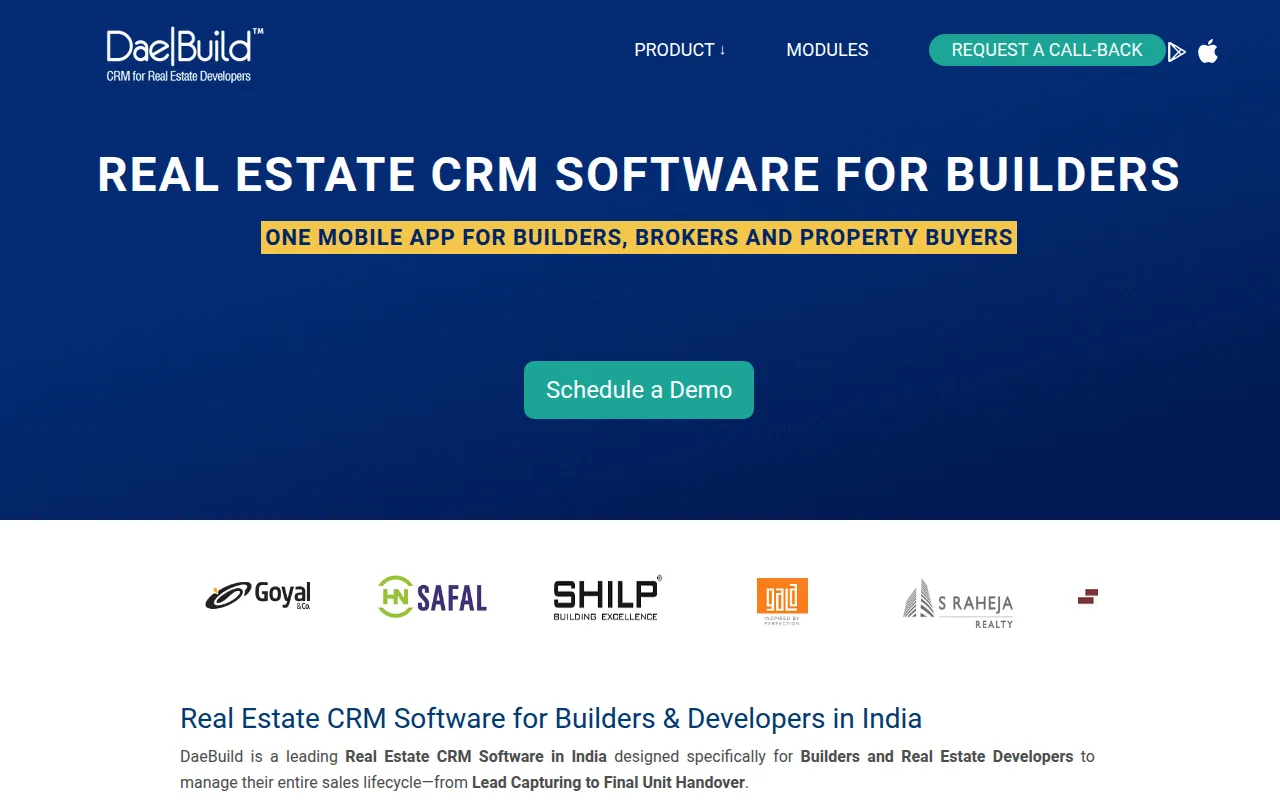 daebuild software interface screenshot
