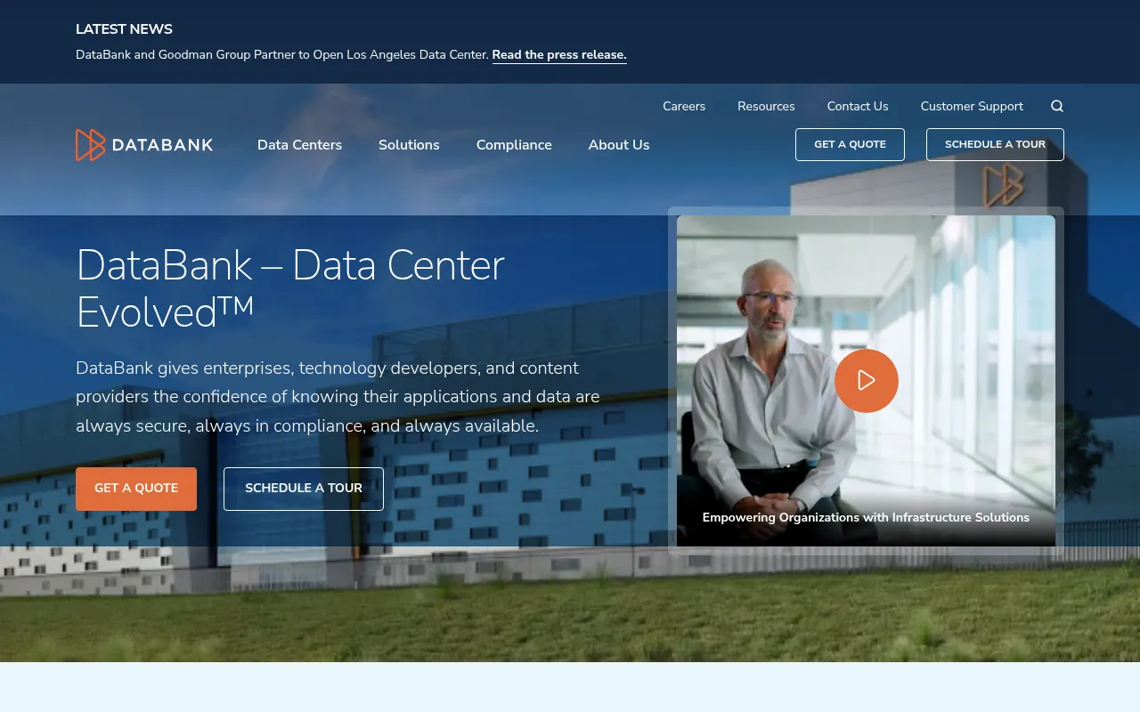 databank software interface screenshot