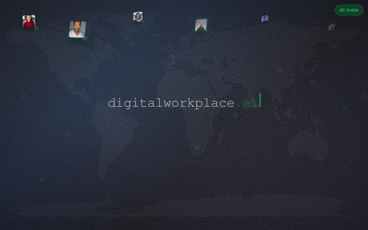digital workplace software interface screenshot