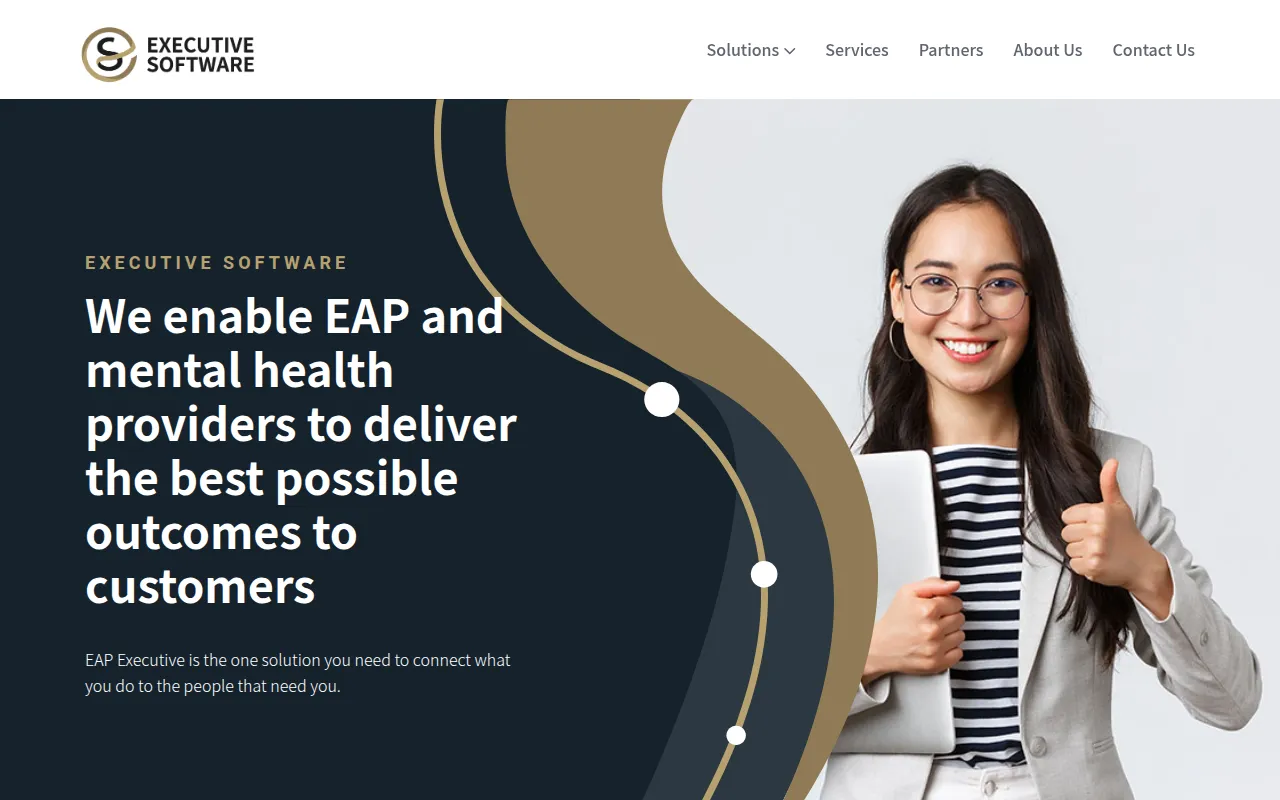 eap executive software interface screenshot