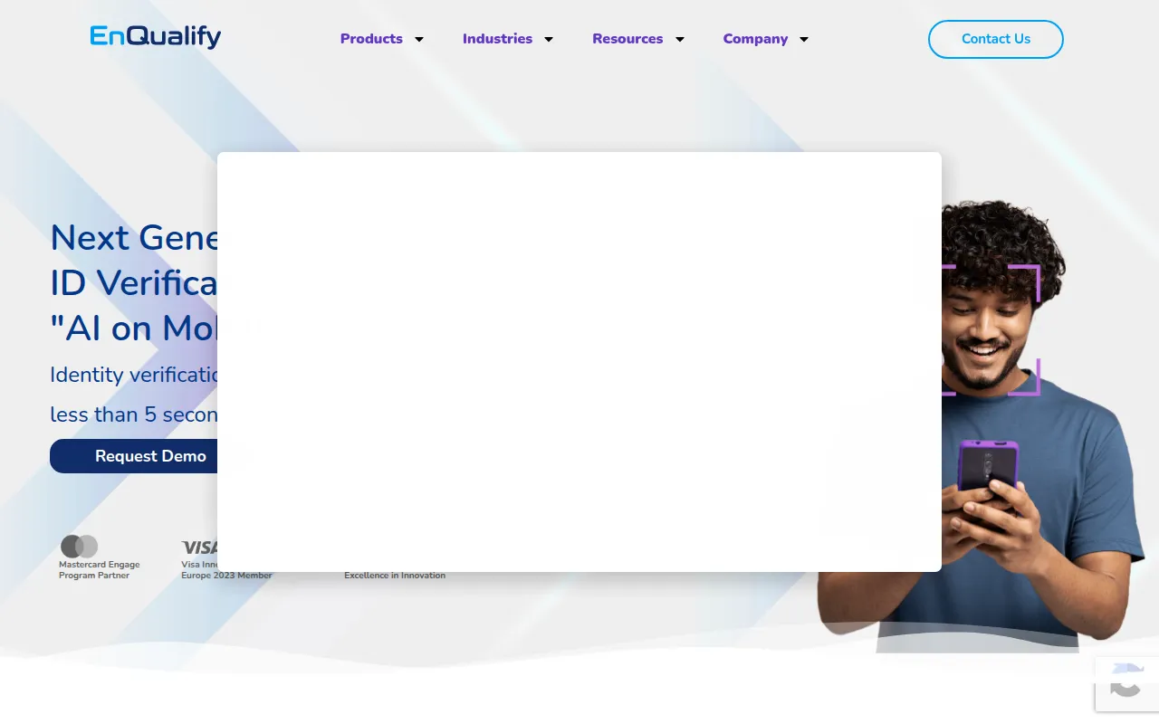enqualify software interface screenshot