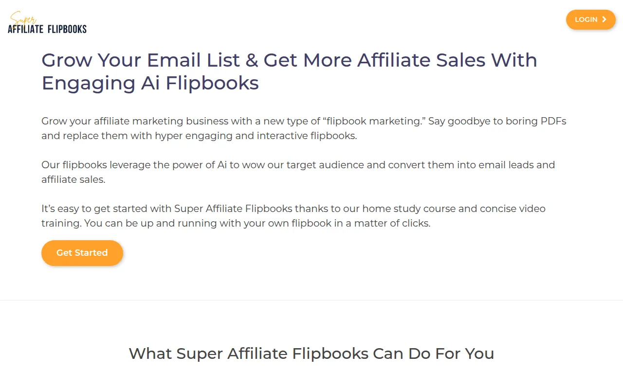 flipbooks software interface screenshot