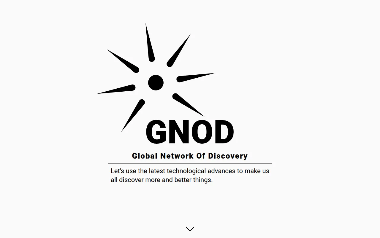 Gnod software interface screenshot
