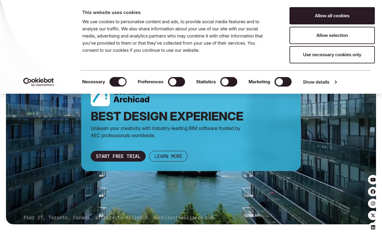 graphisoft software interface screenshot