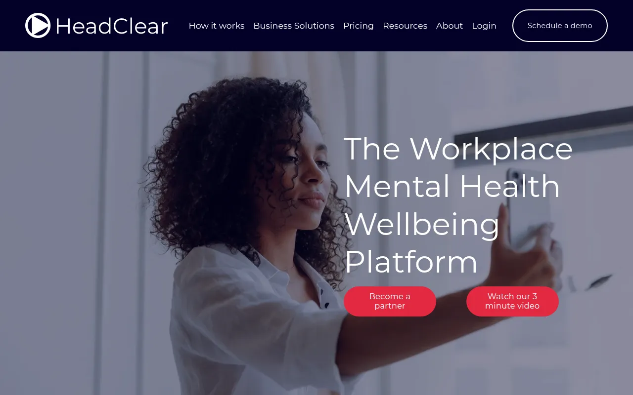headclear software interface screenshot
