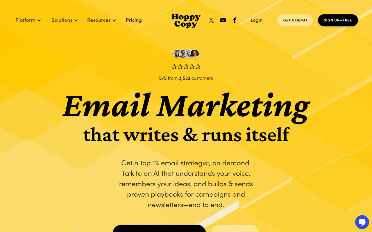 Hoppy Copy software interface screenshot