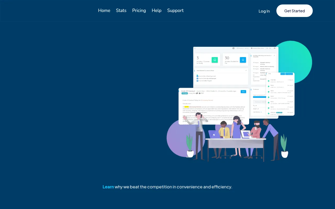 Humanagement software interface screenshot