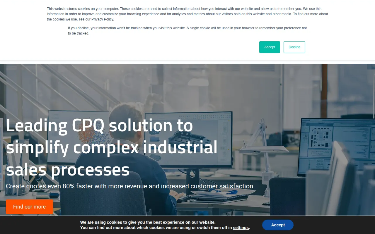 klarocpq software interface screenshot