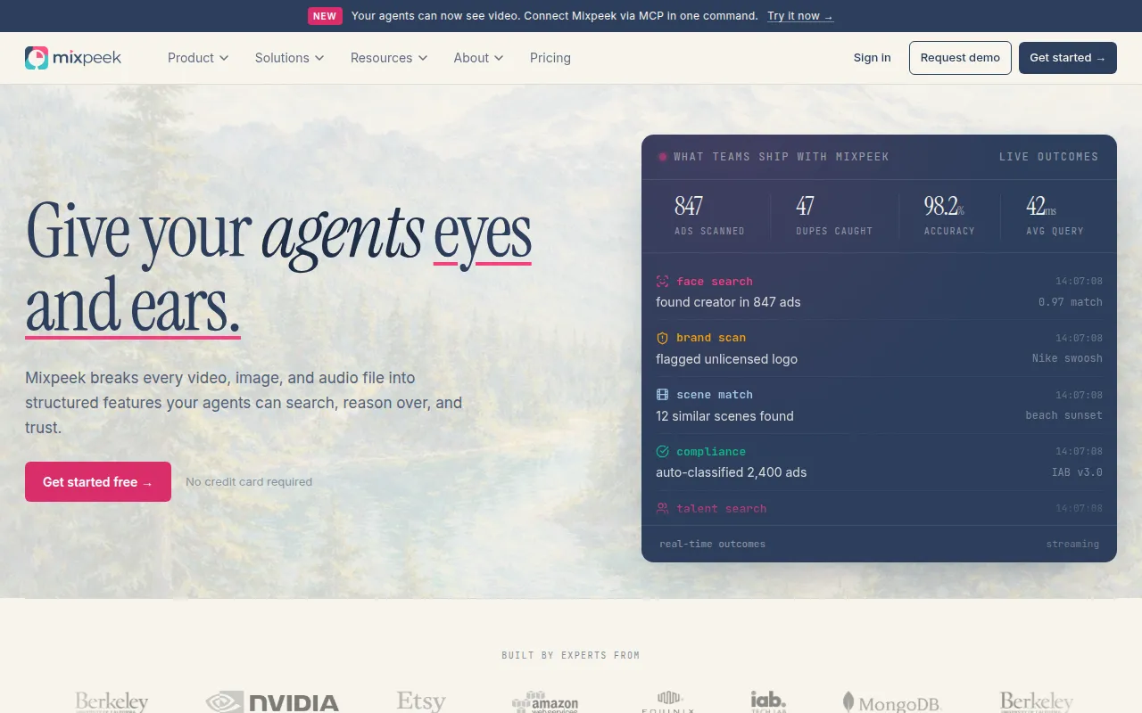 MixPeek software interface screenshot