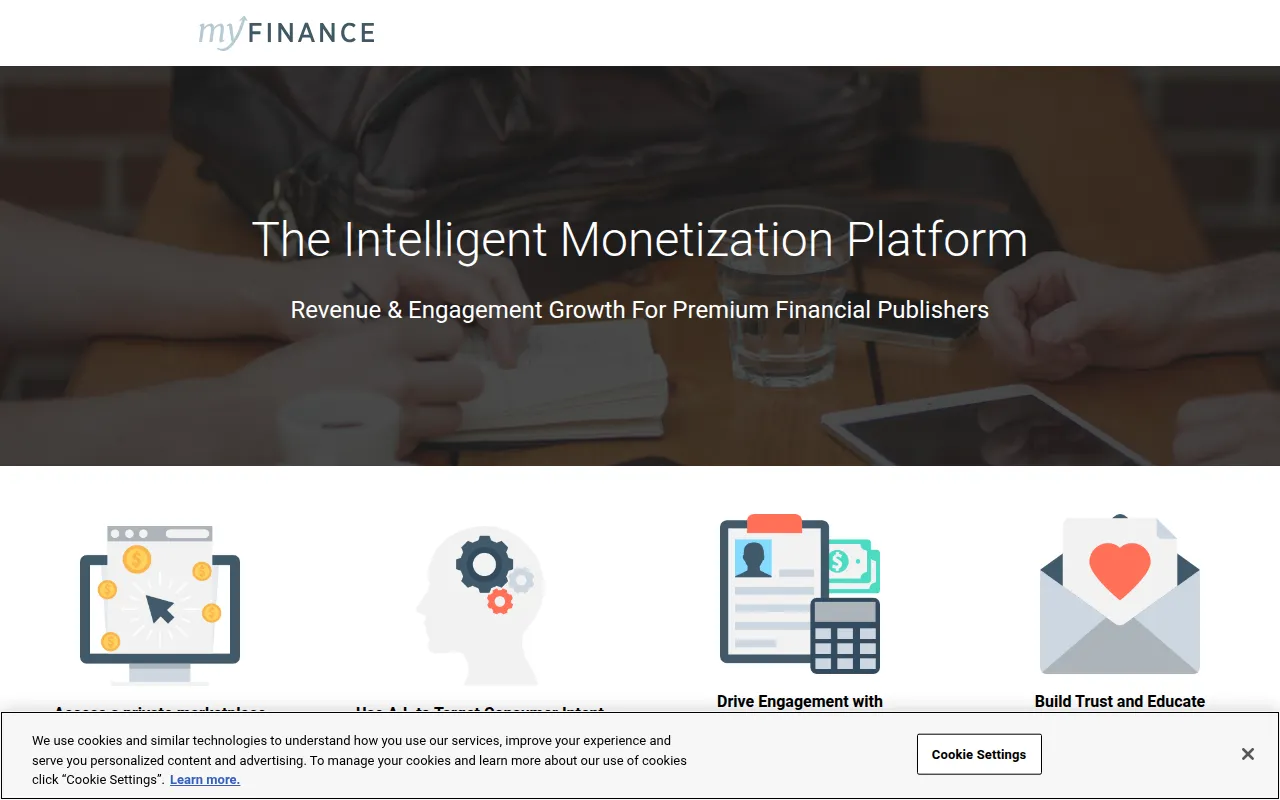 myfinance software interface screenshot