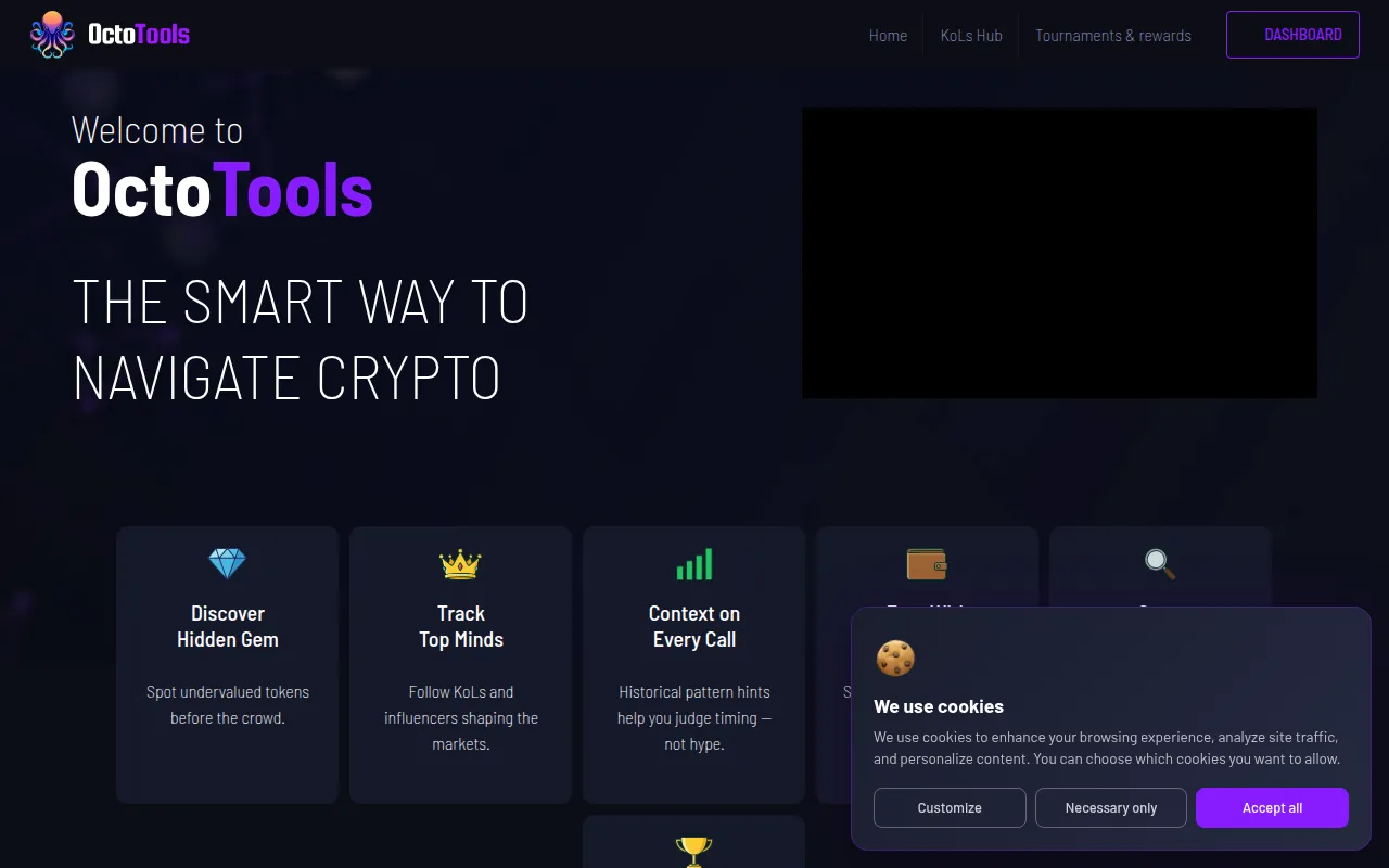 octotools software interface screenshot