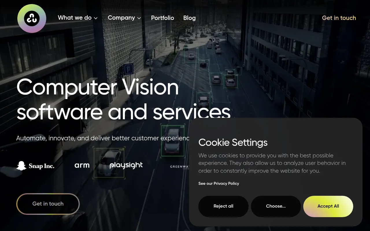 opencv software interface screenshot