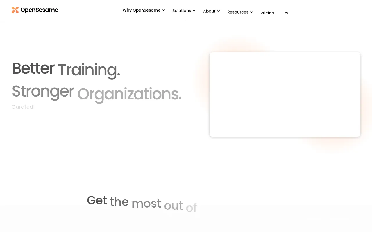 opensesame software interface screenshot