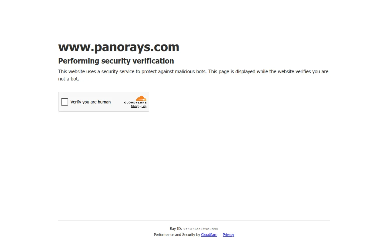 panorays software interface screenshot