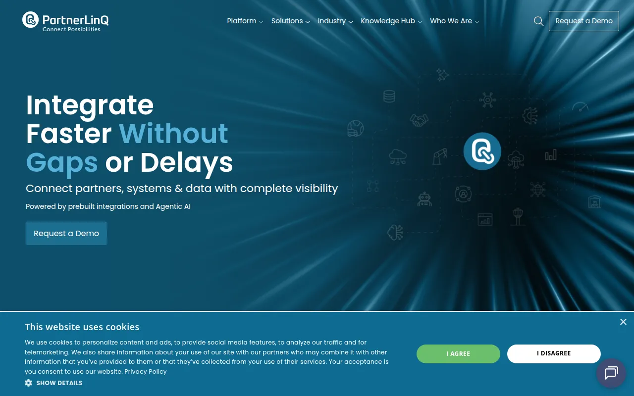 partnerlinq software interface screenshot