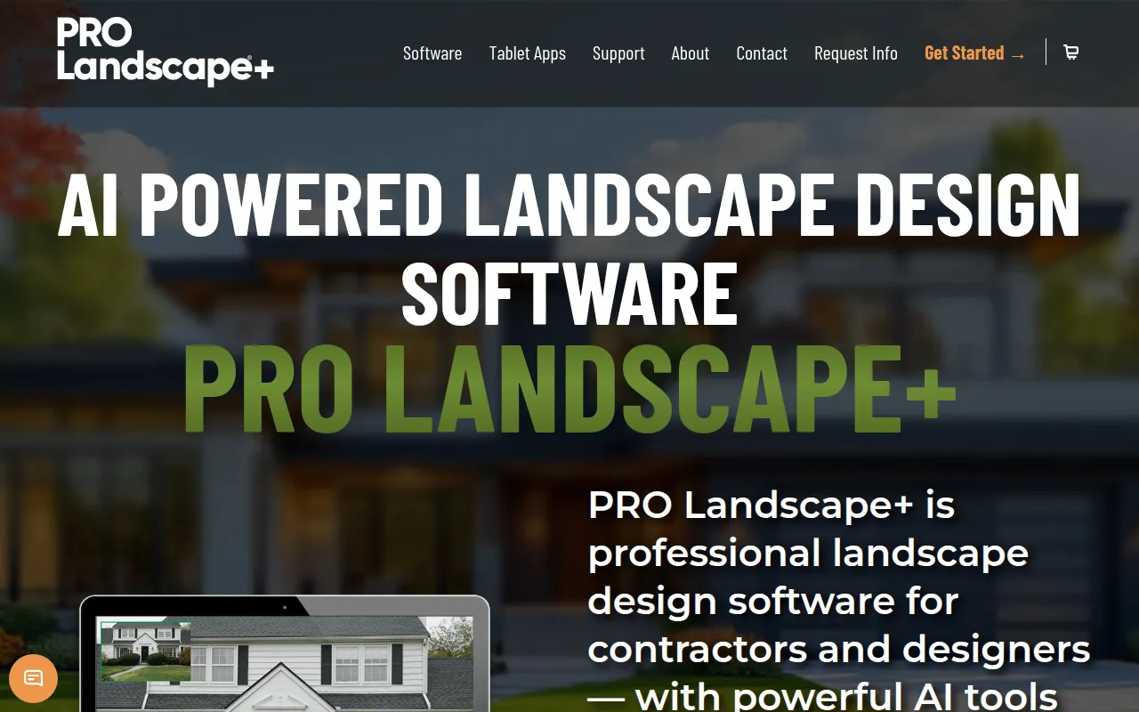 pro landscape software interface screenshot