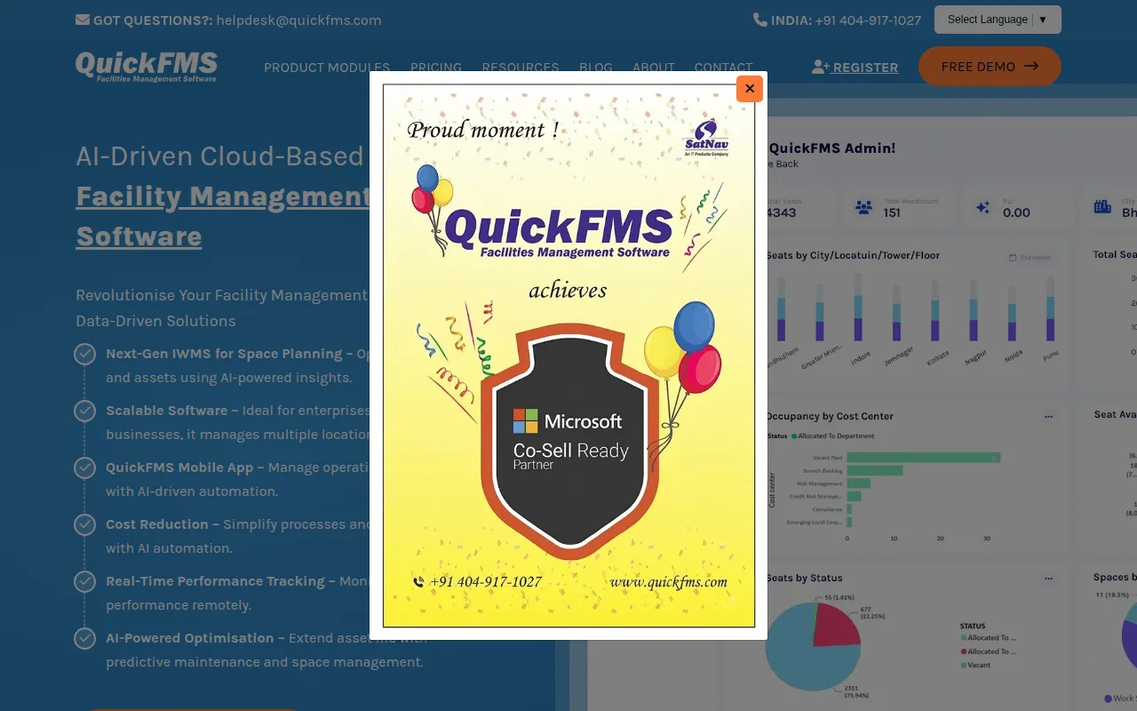 quickfms software interface screenshot