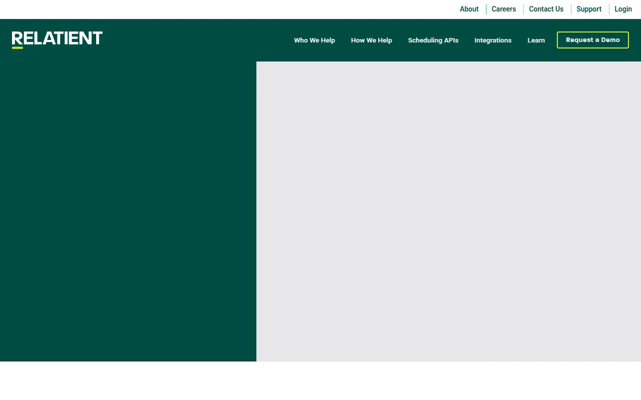 relatient software interface screenshot