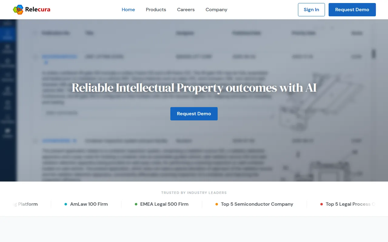 relecura software interface screenshot
