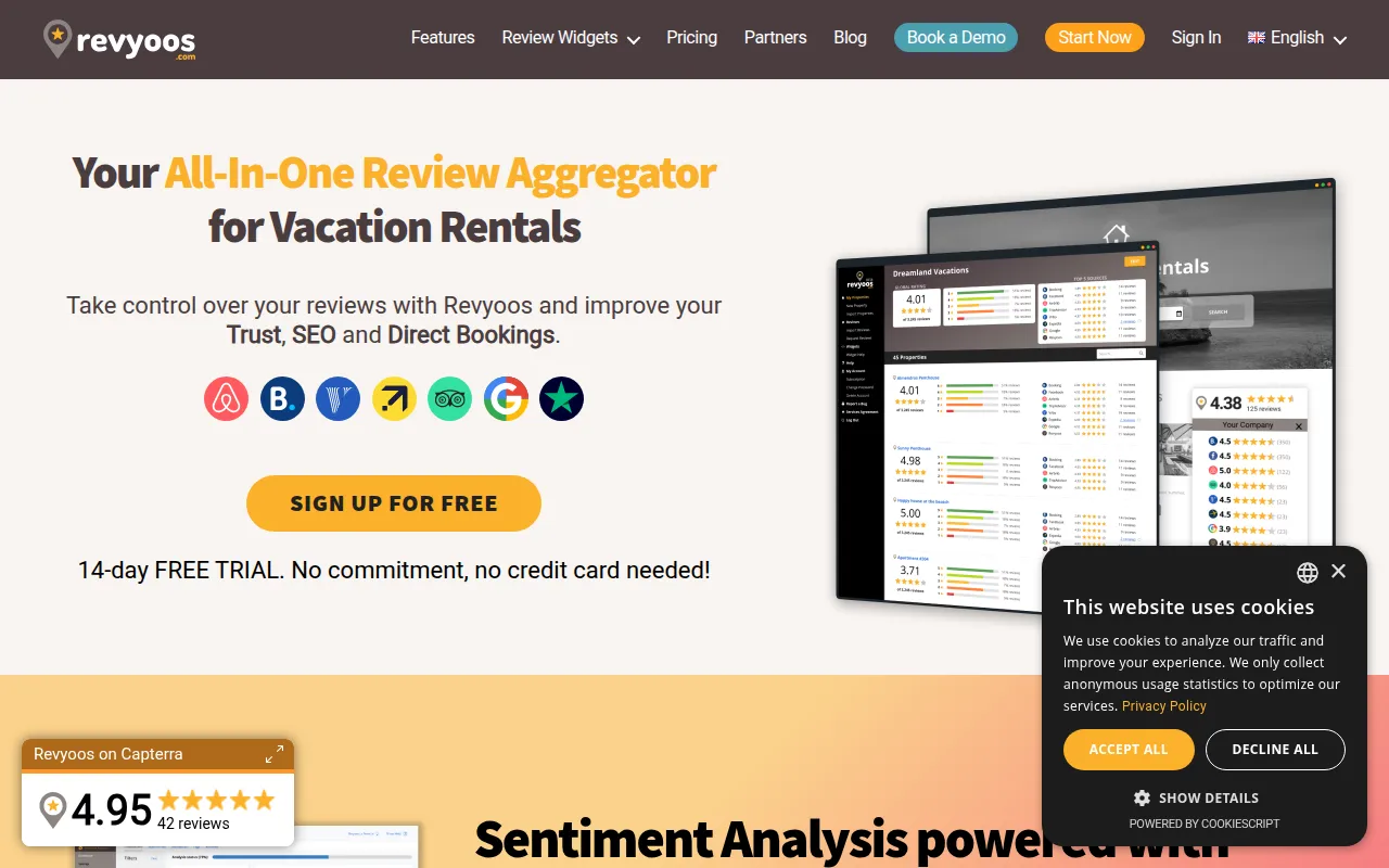 revyoos software interface screenshot