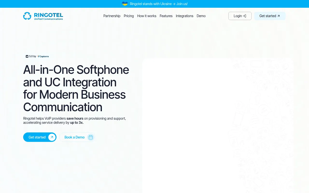 ringotel software interface screenshot