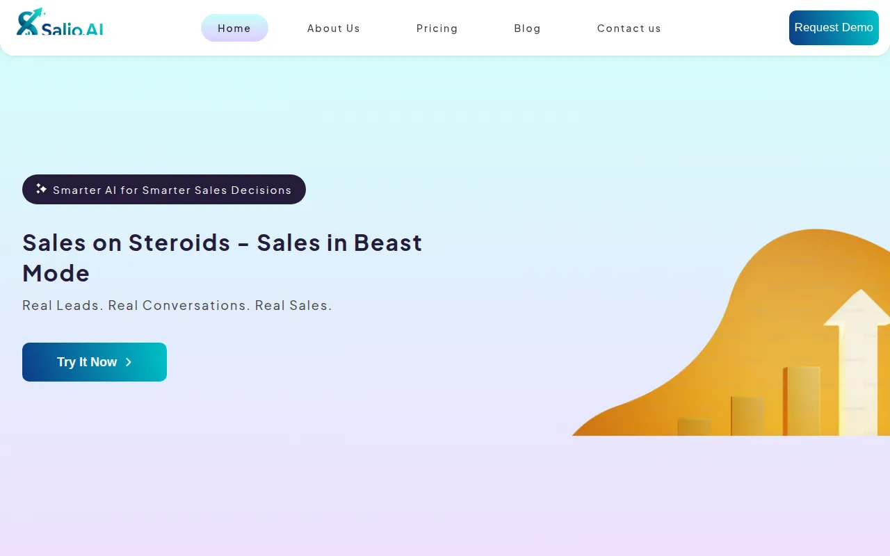 Salio ai software interface screenshot