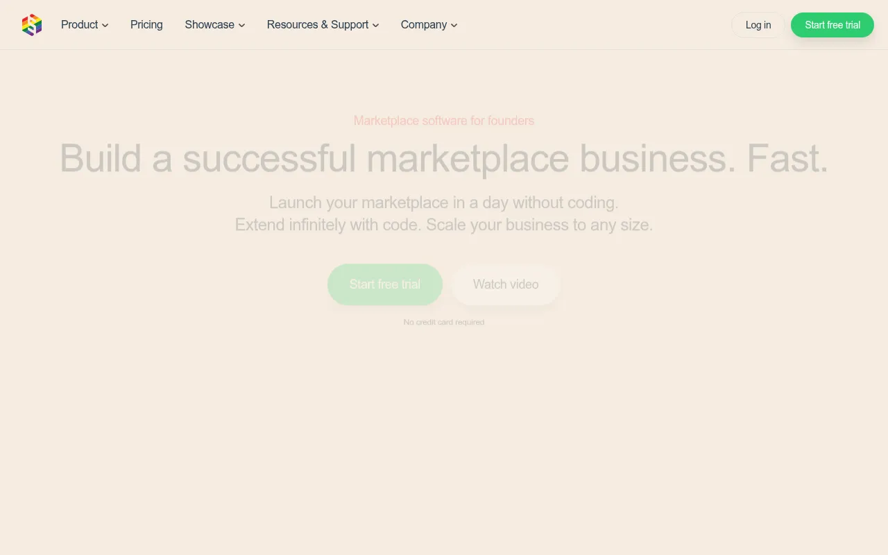 sharetribe software interface screenshot