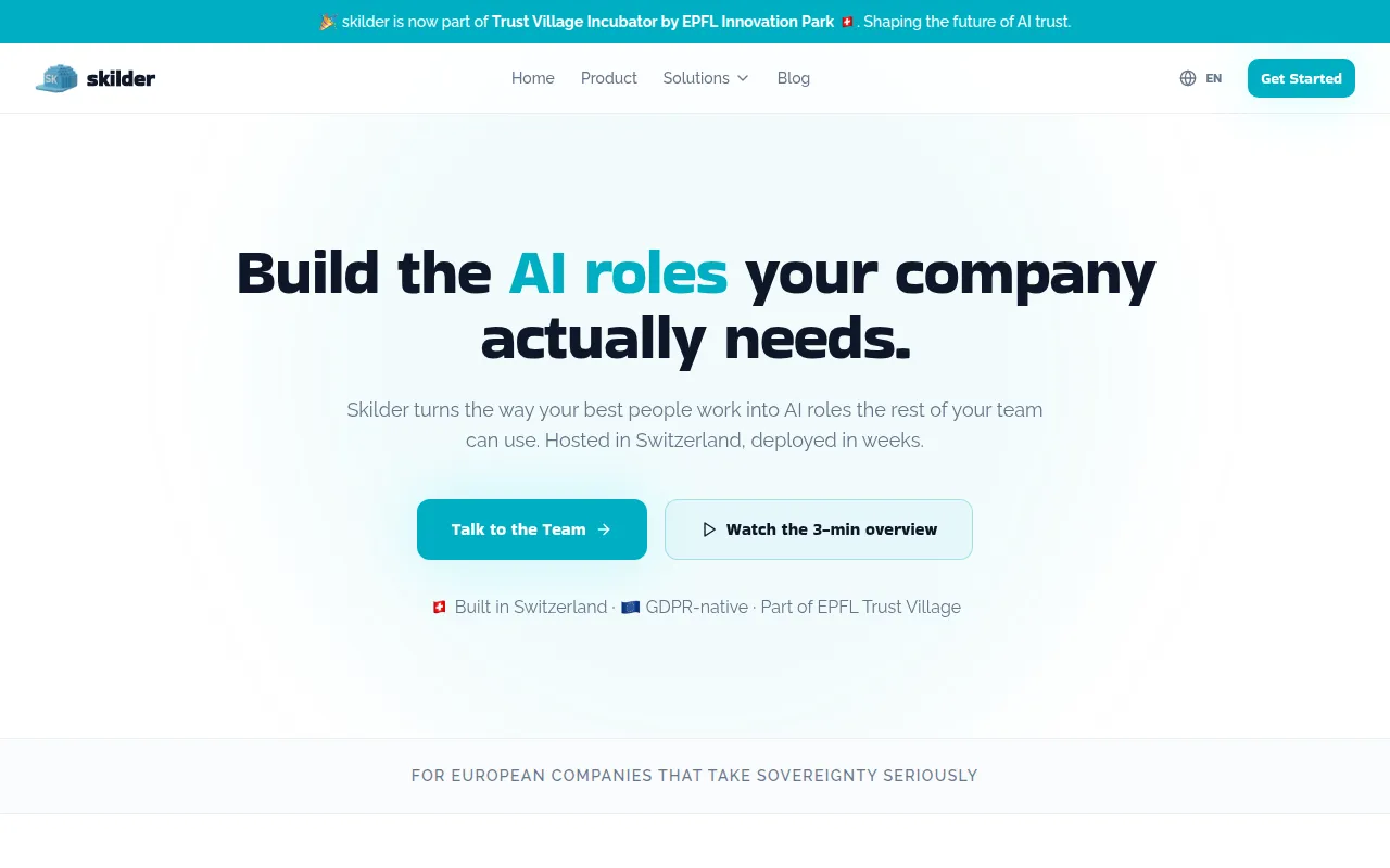 skilder software interface screenshot